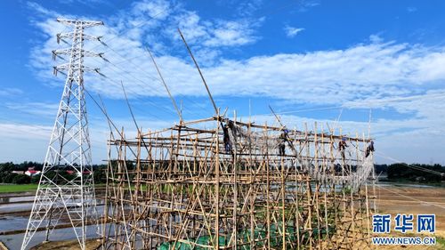 安徽六安 电力建设施工忙 —— 重点工程项目按下“加速键”
